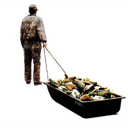 Shappell Laker Shappell Laker 249616 66 in. Black Poly Jet Sled - Extra Large 249616